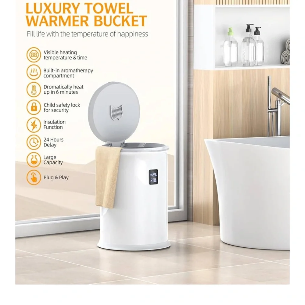 Cream and White Hand Towels for Bath